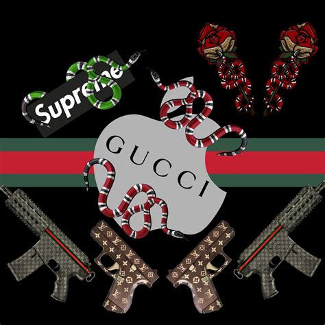 gucci white wallpaper|wallpaper among us Gucci.